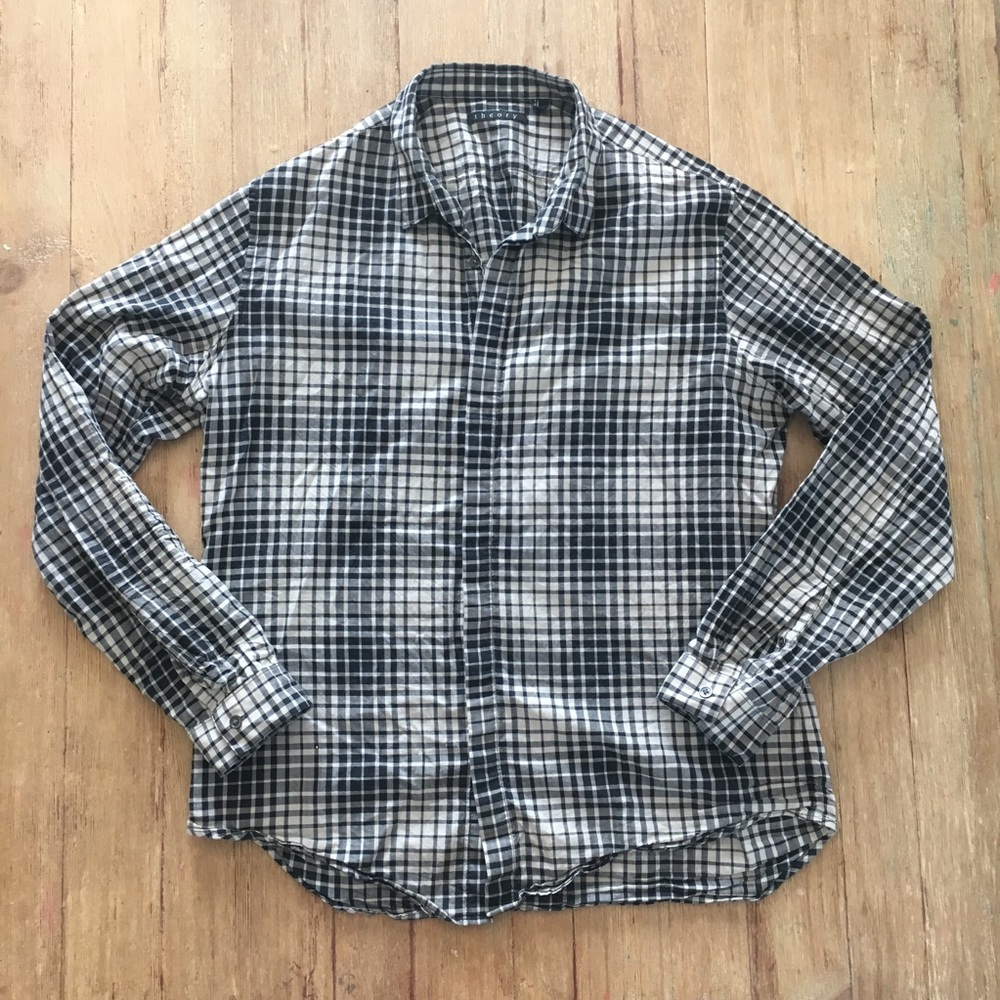 Theory Button down shirt XL
